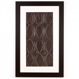 1 Panel X-Large Rectangle with Classic Black Frame