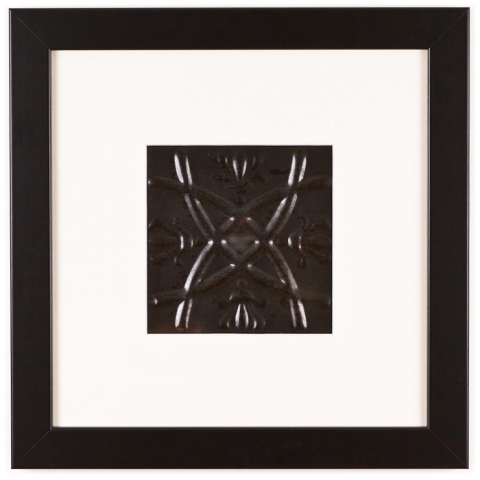 1 Panel Medium Square with Classic Black Frame