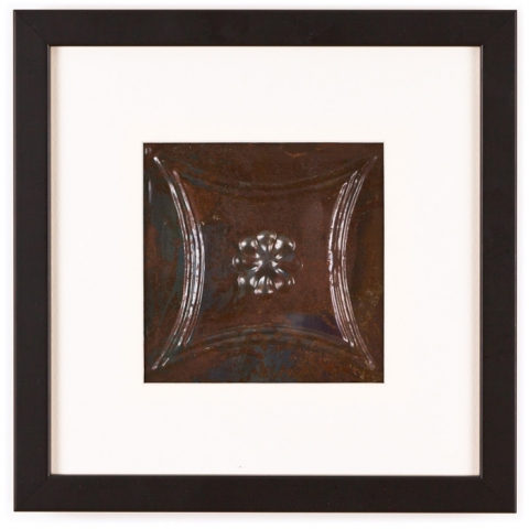 1 Panel Small Square with Classic Black Frame