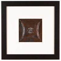 1 Panel Medium Square with Classic Black Frame