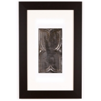 1 Panel Small Rectangle with Classic Black Frame