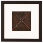 1 Panel Small Square with Classic Black Frame