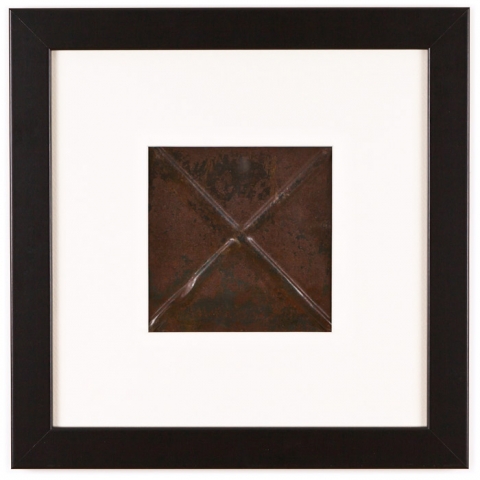 1 Panel Medium Square with Classic Black Frame