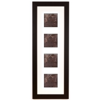 4 Panel Large Rectangle with Classic Black Frame