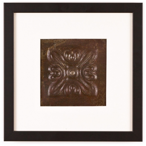 1 Panel Small Square with Classic Black Frame