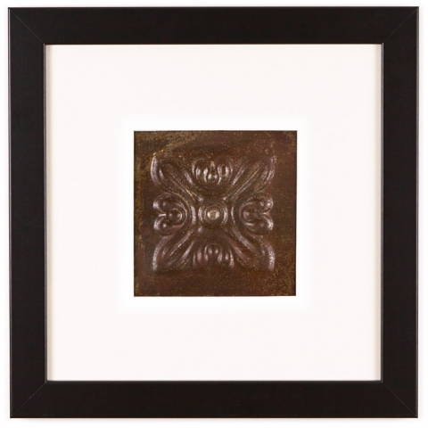 1 Panel Medium Square with Classic Black Frame