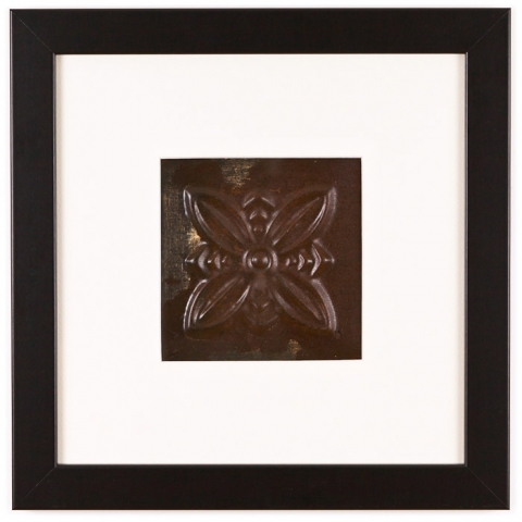 1 Panel Medium Square with Classic Black Frame