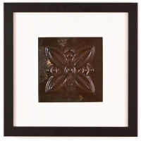 1 Panel Small Square with Classic Black Frame